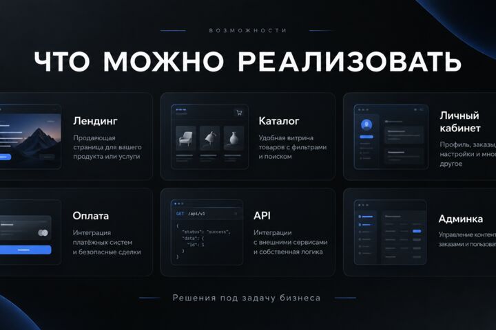 Разработаю современный сайт под ключ