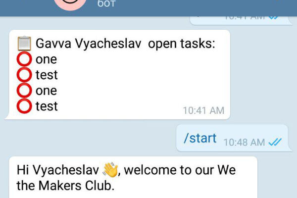We the Makers Bot
