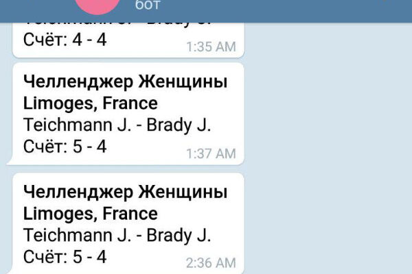 Теннис Sofascore