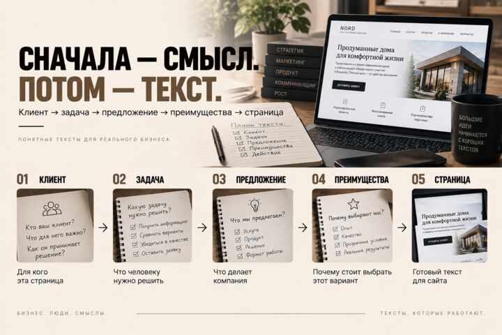 Напишу текст для сайта компании, услуги или продукта