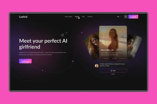 LustrAi | Landing Page