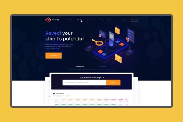 CScore | Landing Page