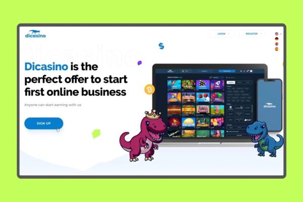 Dicasino | Landing Page