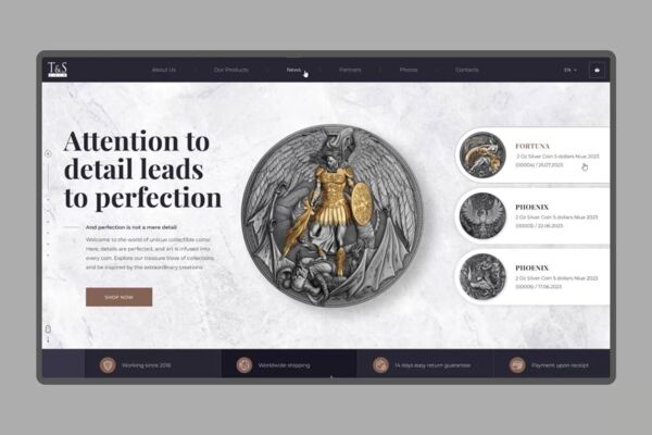 T&S Coin | Landing Page