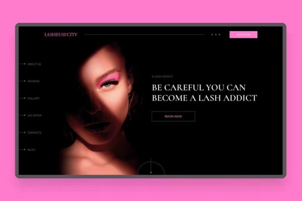 Lashes_and_TheCity | Landing Page
