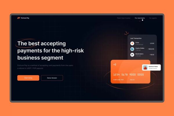 Fortune Pay | Landing Page