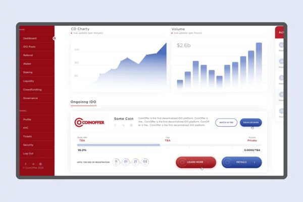 CoinOffer | Dashboard