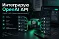 Интегрирую OpenAI API в ваш сайт, сервис или приложение