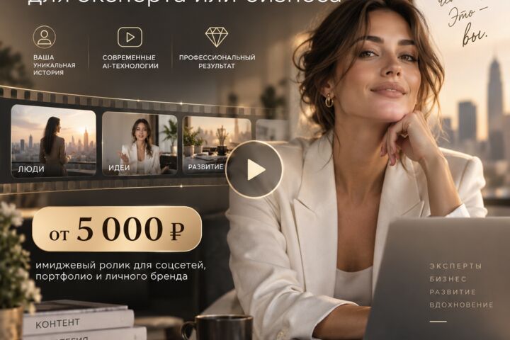AI-видеовизитка для эксперта или бизнеса