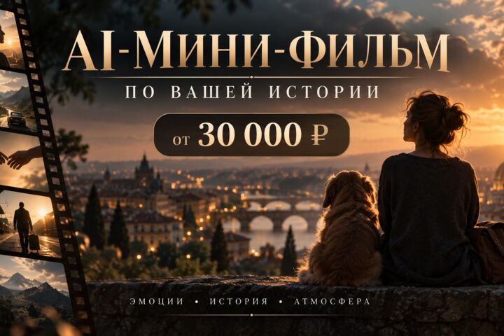 Сюжетный AI-мини-фильм по вашей истории