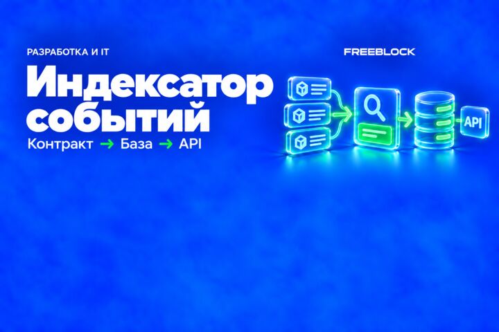 Индексатор событий одного EVM-контракта с базой и REST API