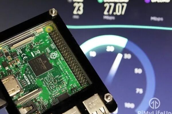 Монитор скорости интернета на Raspberry Pi