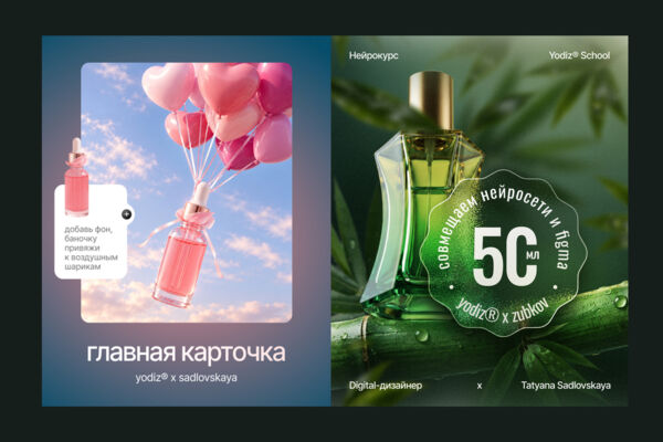 Дизайн премиум - карточек товара