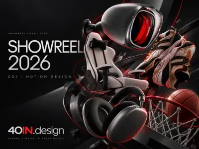 Showreel 2026 — CGI / 3D Product Animation