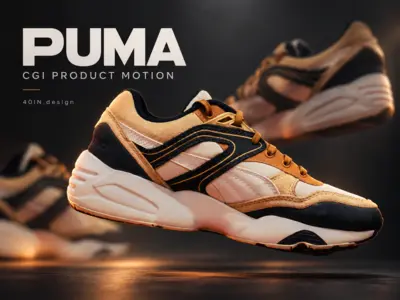 PUMA Sneakers — CGI Product Animation