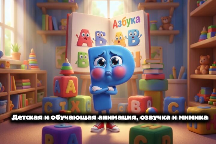 Создание AI-анимации, 3D-персонажей и вирусных роликов под ключ
