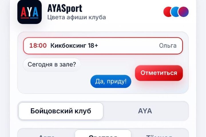 Веб-приложение с абонементами, деньгами, чатом и работой без интернета