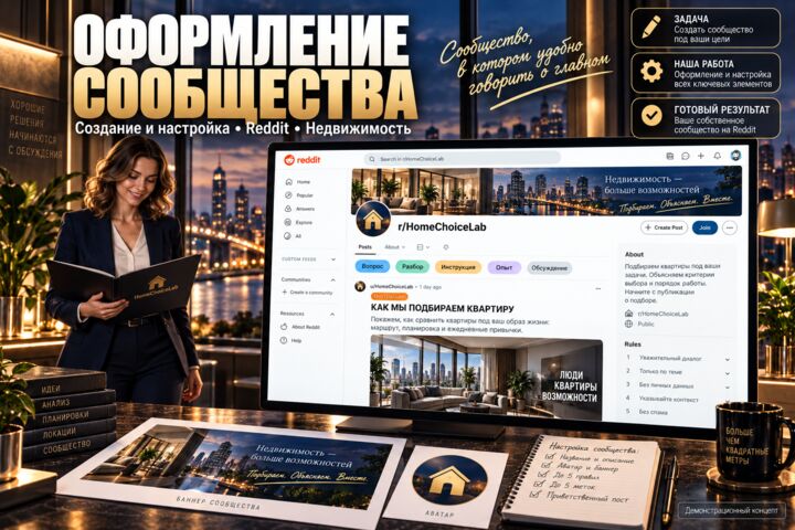 Настрою сообщество Reddit: оформление и правила