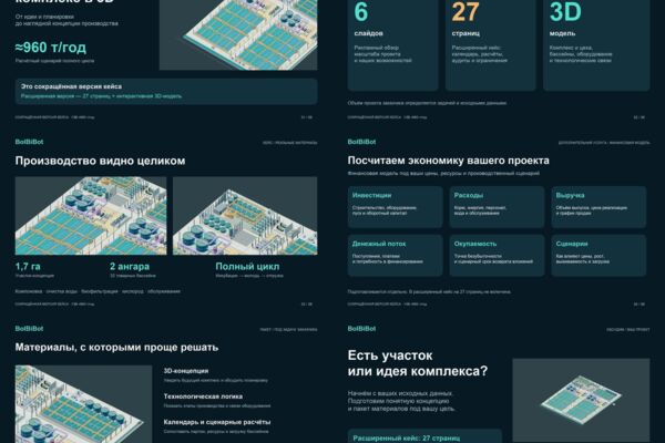 УЗВ ≈960 т — презентация концепции и 3D-ролик BolBiBot