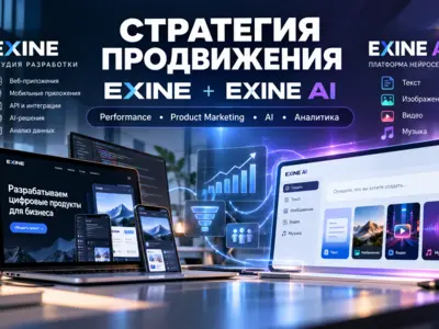 Стратегия продвижения Exine и Exine AI