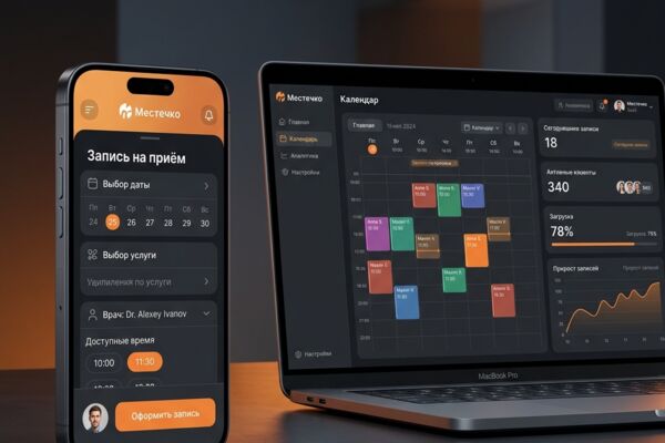 SaaS-система и Telegram Mini App «Местечко» для онлайн-записи и автоматизации бизнеса