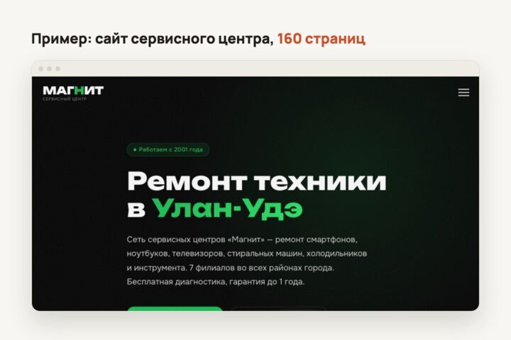 Сайт под ключ для бизнеса: дизайн, тексты, адаптив, заявки и запуск