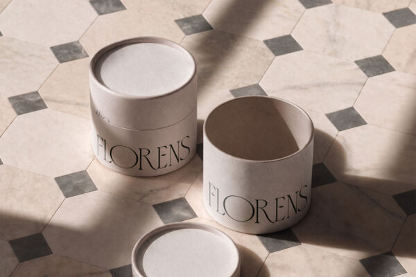 Логотип для косметического бренда "Florens"