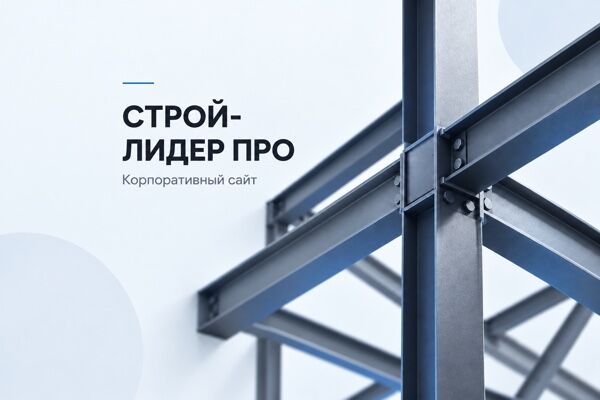 Строй-Лидер Про — корпоративный сайт строительной компании