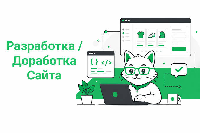 Сайт-визитка, лендинг, интернет-магазин под ключ