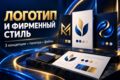 Создам 3 концепции логотипа и фирменную цветовую палитру