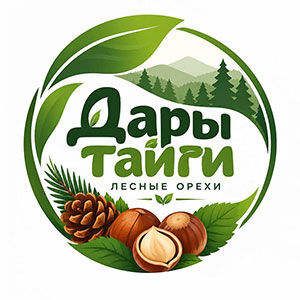 Логотип для сети магазинов "Дары тайги"