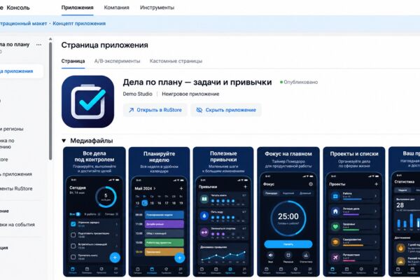 Разработка мобильных приложений для бизнеса
