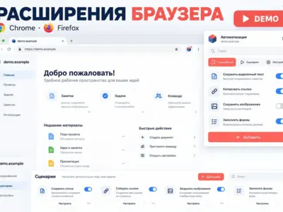 Разработка расширений Chrome и Firefox