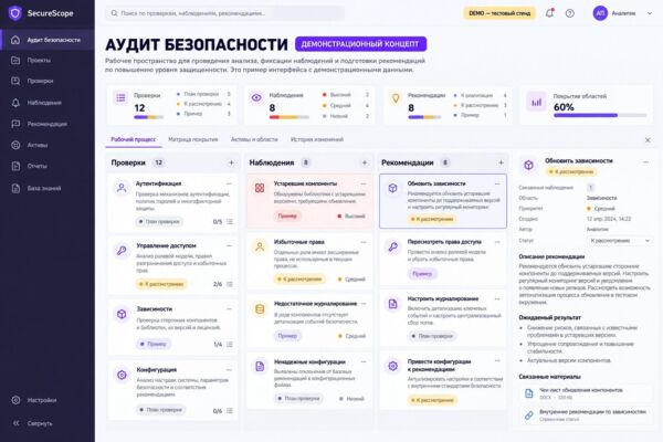 Аудит безопасности сайтов и приложений