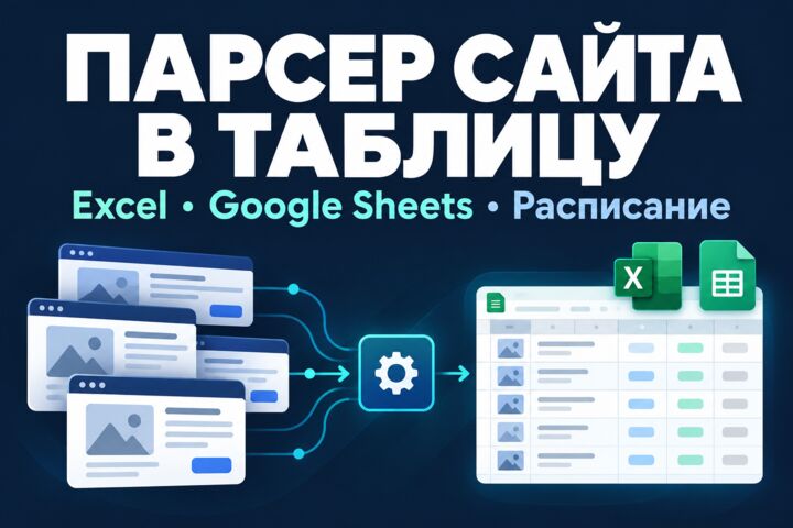 Парсер сайта в Excel и Google Sheets: парсинг товаров и цен