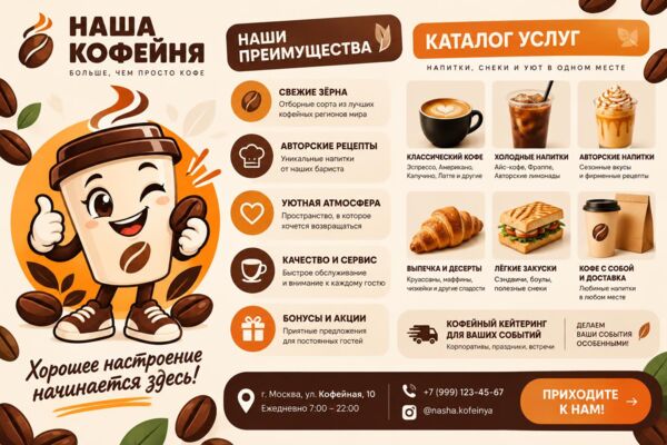 Коммерческое предложение кофейни