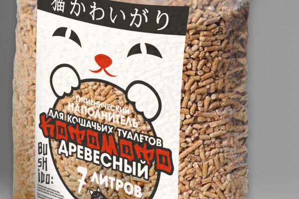 Упаковка для наполнителя кошачьего туалета