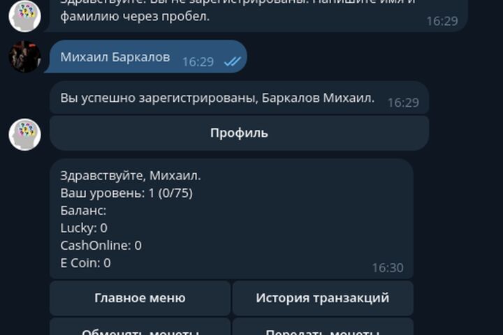 Приём оплаты и автоматическая выдача доступа в Telegram