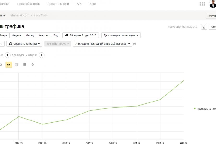 SEO-продвижение сайта по Москве 28 000 руб. за 30 дней.. Максим Дмитриевич