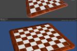 3d chessboard for mobile game