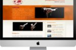 Сайт школы Abada-Capoeira (CMS Joomla)