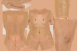 Текстура тела женского персонажа игры Тайский бокс (2048*2048)