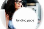    landing page