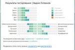 Электронное тестирование на уровень мотивации