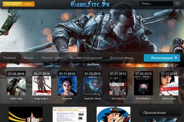 Разработка и продвижение портала "GameFree"