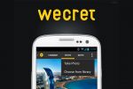 Дизайн мобильного приложения Wecret для Android