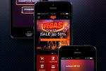 Дизайн мобильного приложения  Vegas
