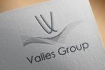 Логотип компании по про-ву напольных покрытий "Valles Group"