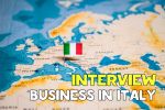 Интервью о бизнесе в Италии