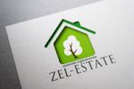 Логотип для агенства по недвижимости "Zel-estate"